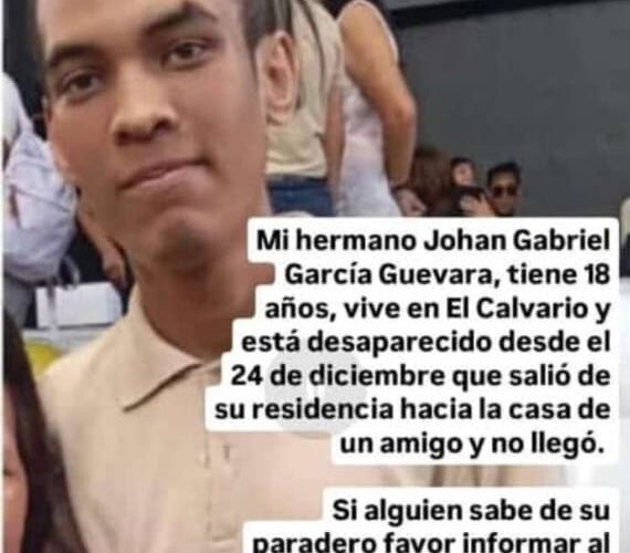 Joven desaparecido es hallado sin vida en El Hatillo