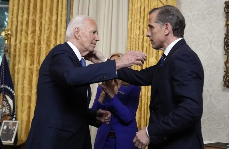 Biden indulta a su hijo Hunter antes de terminar su mandato