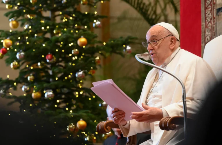 Papa Francisco pide un mundo de “esperanza y bondad”