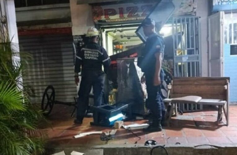 Escape de gas provocó explosión de bombona con saldo de 2 heridos