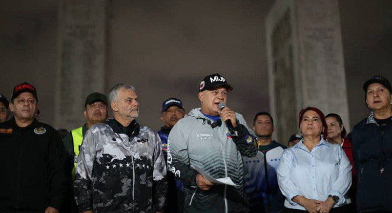 Diosdado Cabello lideró el despliegue de seguridad Carnavales Seguros