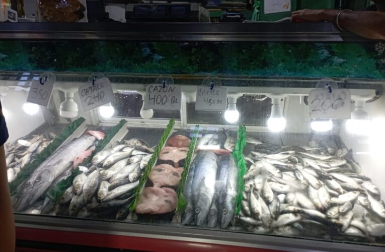 2 kilos de sardina en Bs. 120