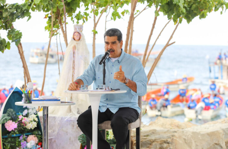 Maduro celebró el Día del Pescador y el Acuicultor Artesanal desde Macuto