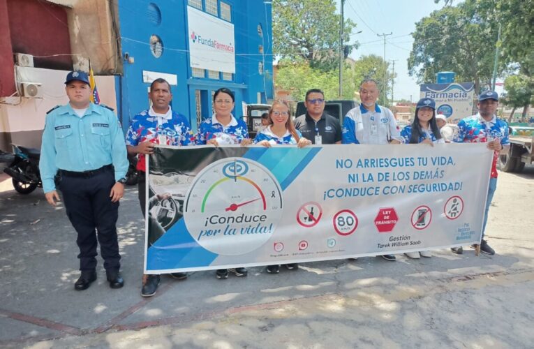 MP realiza campaña de concientización Conduce por la Vida