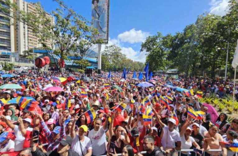 Con marcha celebran el rescate de Maikelys Espinoza