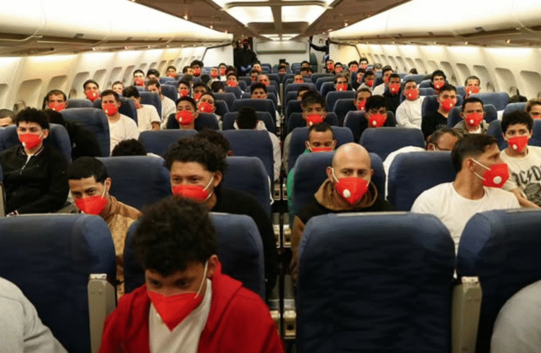 Llegaron otros 195 venezolanos desde Honduras en vuelo de repatriación