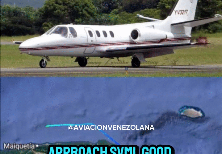Publican el audio del control de tráfico aéreo de Maiquetía con el avión Citation