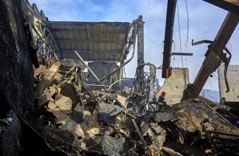 Dos muertos y 17 ucranianos heridos por ataque de drones rusos