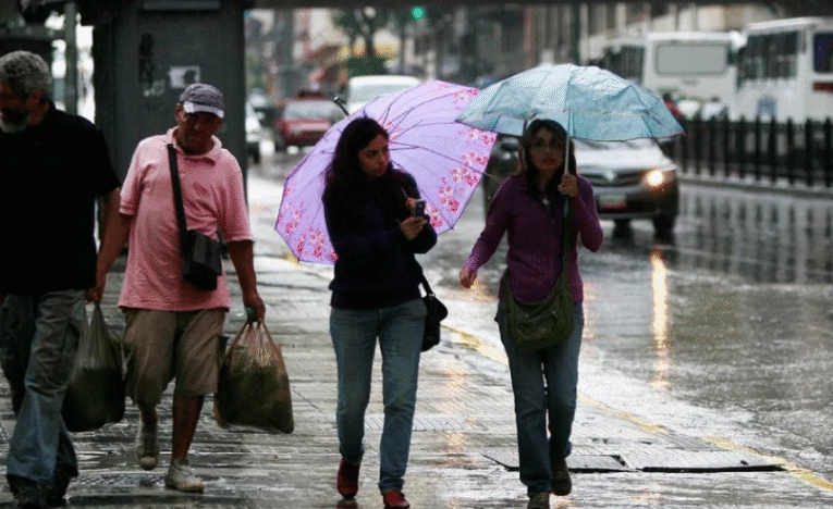 Inameh prevé lluvias intensas