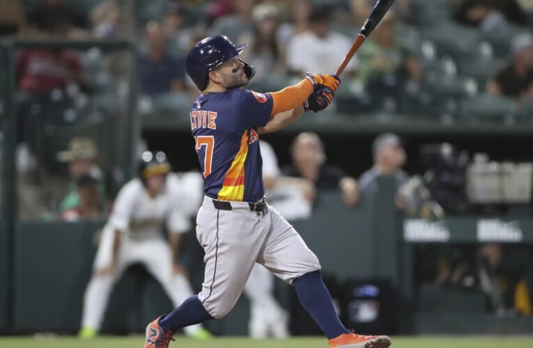 José Altuve disparó jonrón en la victoria de los Astros