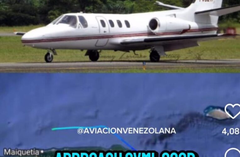 Publican el audio del control de tráfico aéreo de Maiquetía con el avión Citation