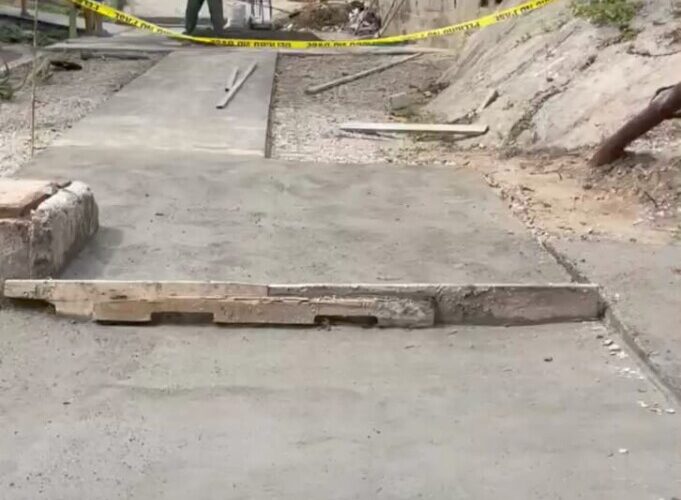 Rehabilitan caminerias en Quebrada de Germán