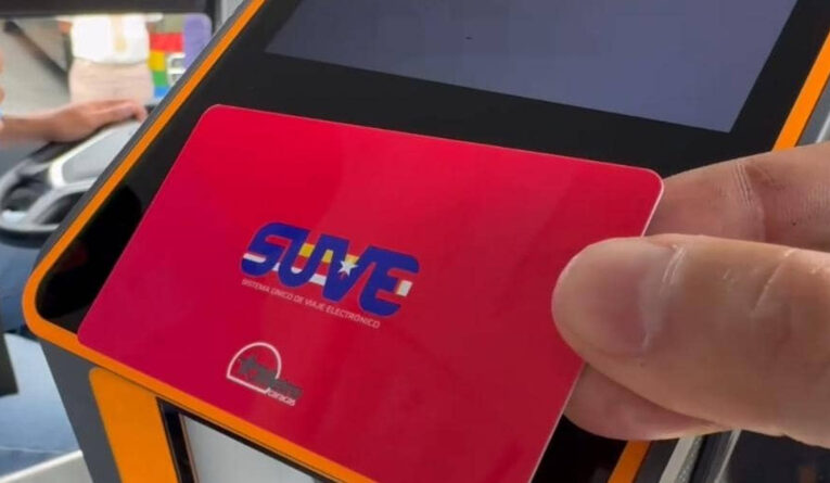 Instalan máquina para recargar tarjeta SUVE