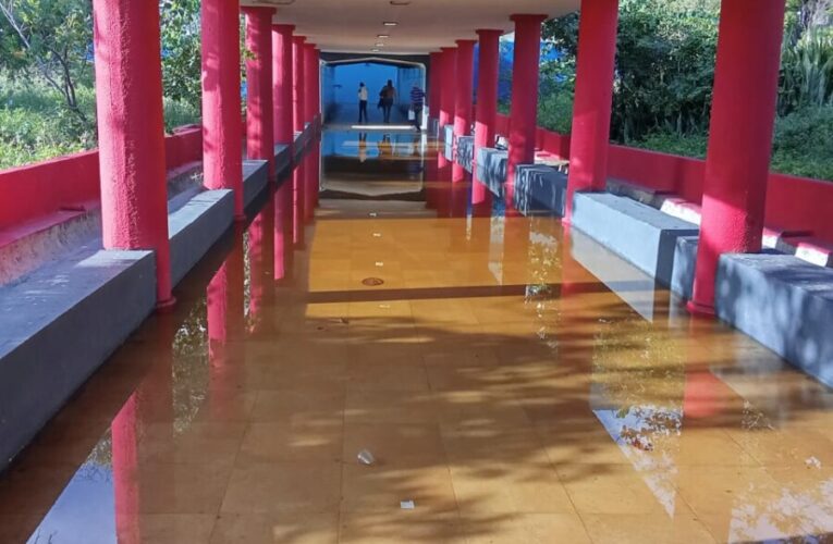 Inundado túnel del Seguro