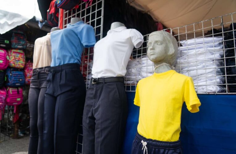 90% de los uniformes escolares vendidos son importados
