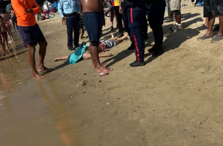Un hombre se ahogó en la Playa C