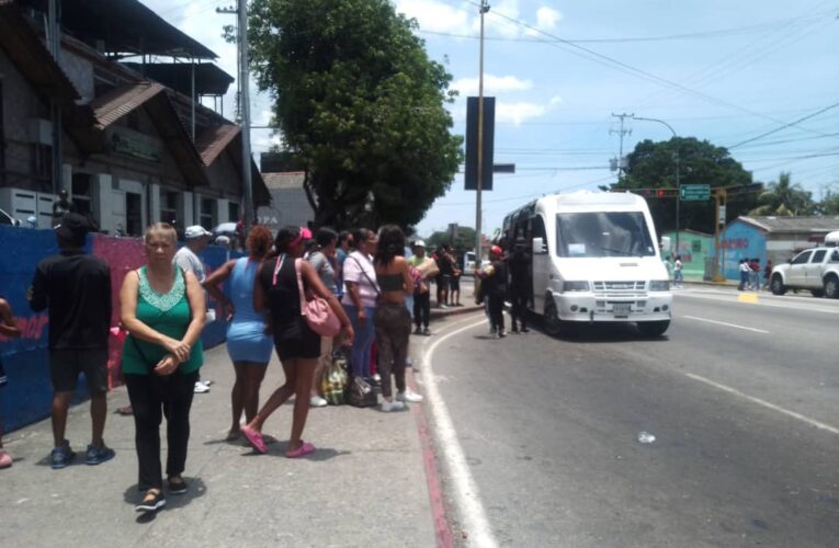 Fallas de la Luz y del gasoil paralizan a Vargas