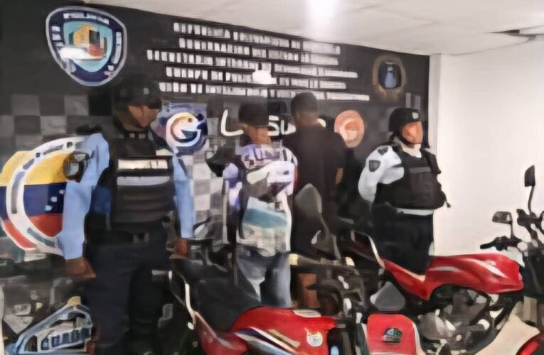 Presos por hacer motopieruetas en La Guaira