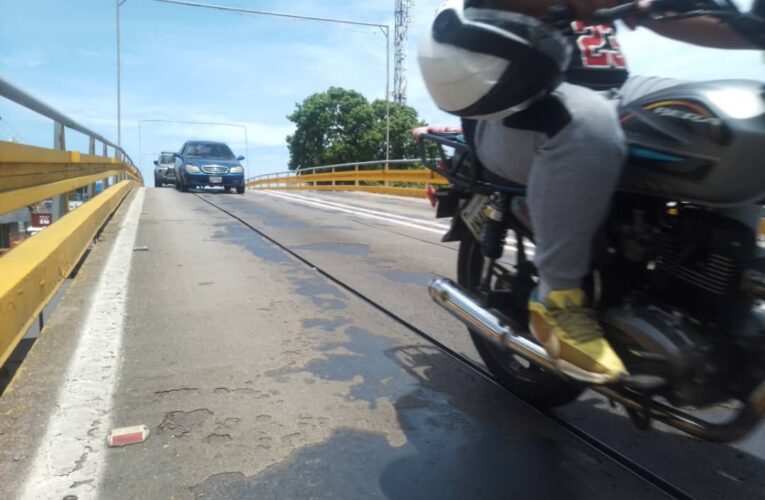 Se perdió la capa asfáltica