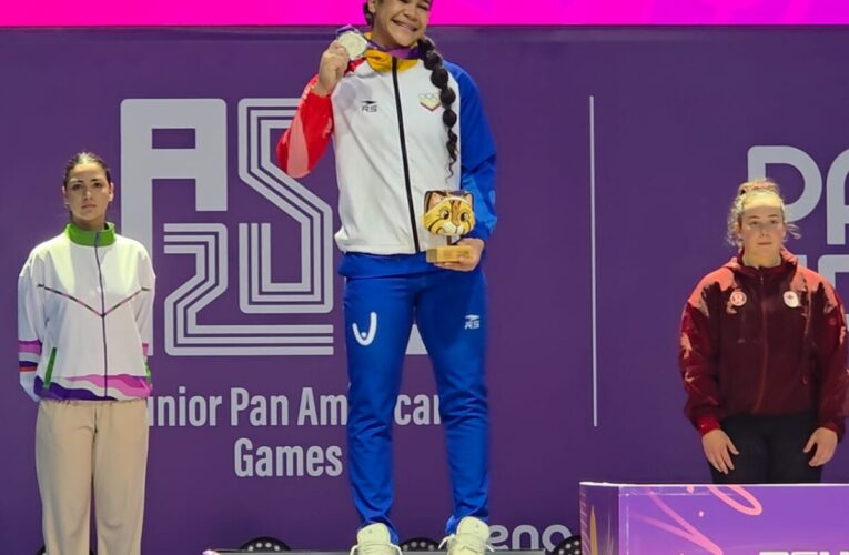 Claudia Rengifo conquistó plata Panamericana Junior en Asunción