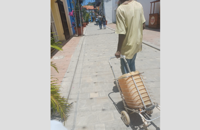 Sin agua casco colonial y zonas adyacentes