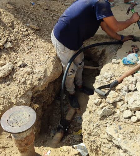 Hidrocapital retoma trabajos en calle San Antonio de La Plazoleta
