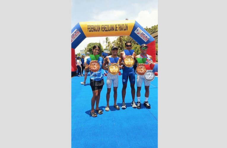 La Guaira conquista cinco medallas en inicio del Nacional de Triatlón