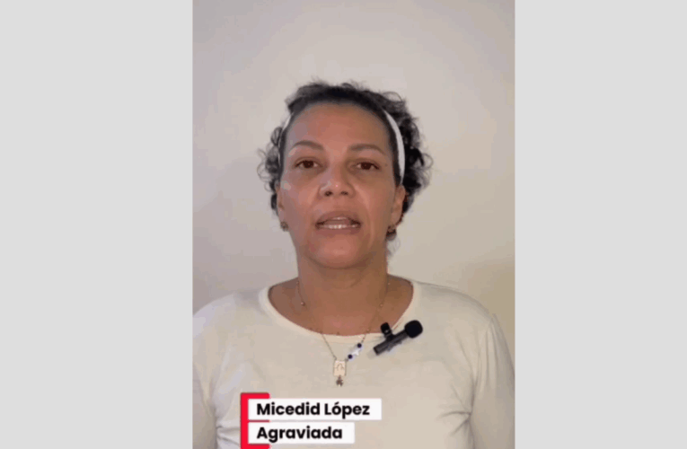 A Micedid López le impiden acceso a su vivienda