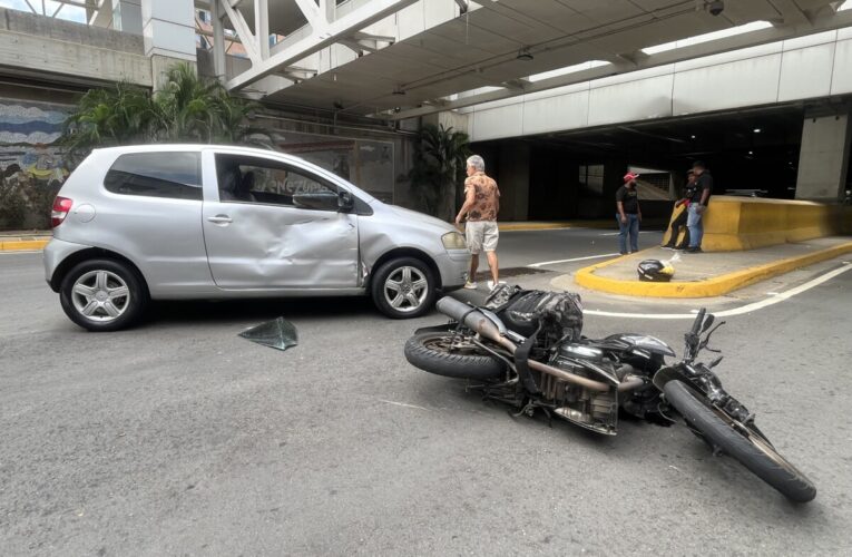 Choque en el aeropuerto