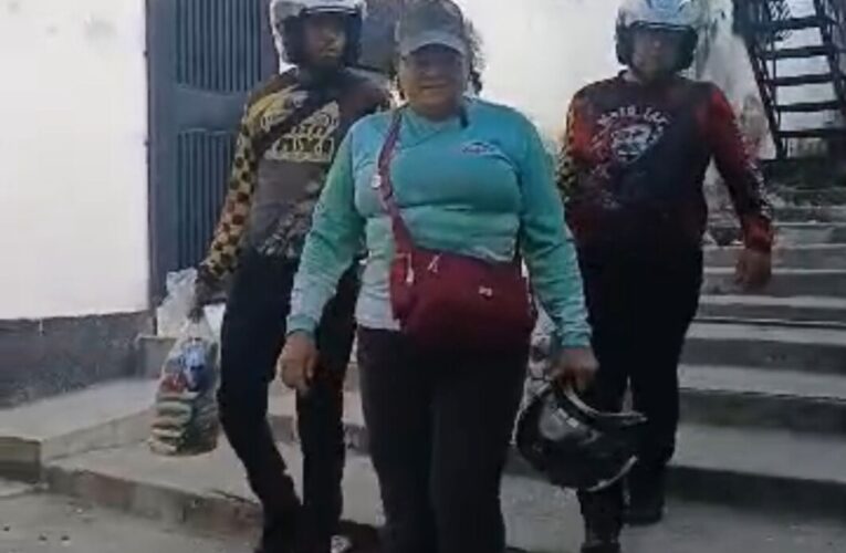 Piratas de Vargas lleva alimentos a adultos mayores de Juana de Arco