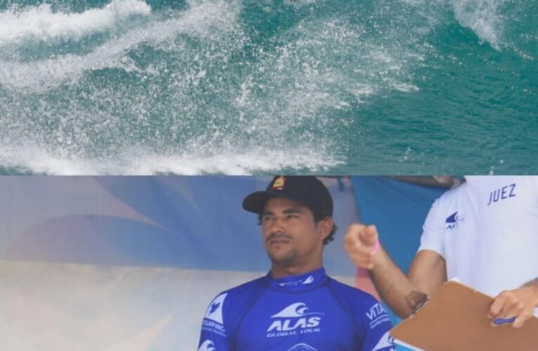 “Nono” Pereira culminó en el Top 5 de Latinoamérica surf