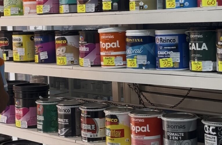 Desde $12 se consigue el galón de pintura en Maiquetía