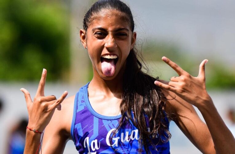 Waleska Ortiz Campeona Centroamericana Escolar en 400 metros