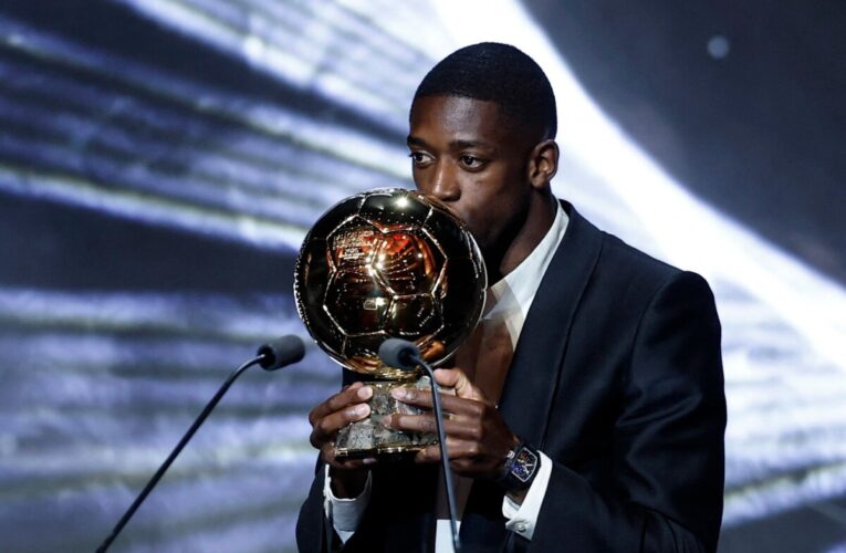 Dembelé consiguió el premio The Best