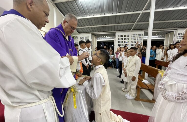 Primera comunión en Mamo