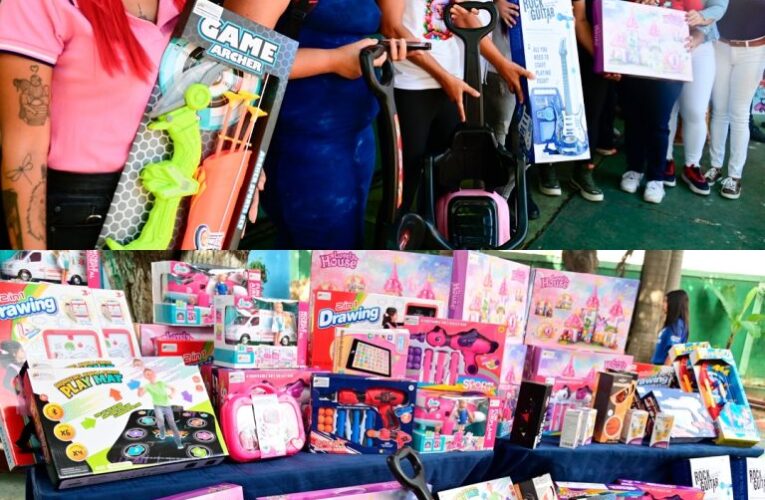 Comenzó la entregade 50 mil juguetes en escuelas