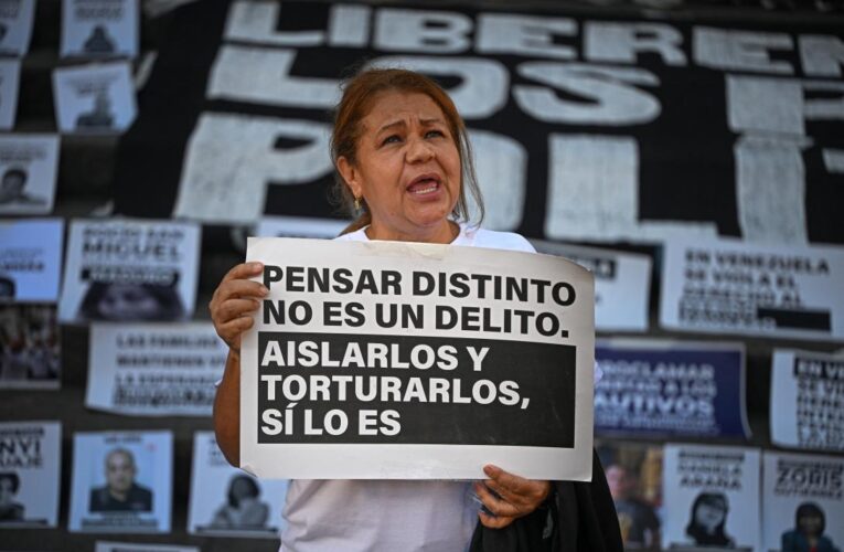 Familiares exigieron una Navidad sin presos políticos