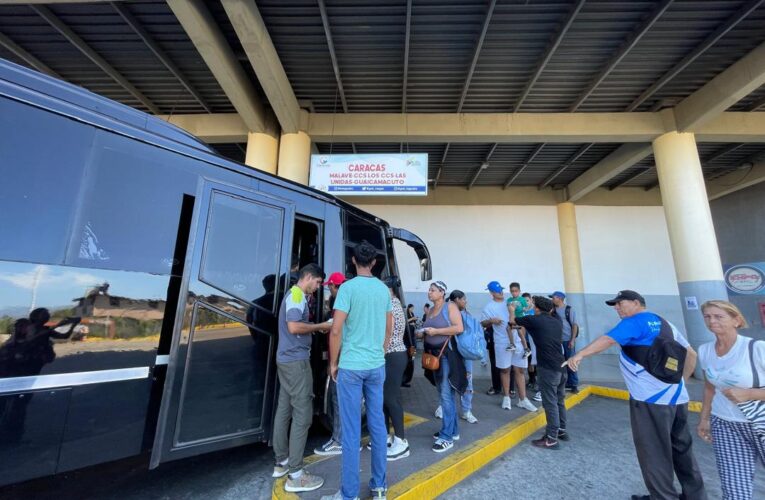 Pasaje para Caracas se mantienen en Bs.230