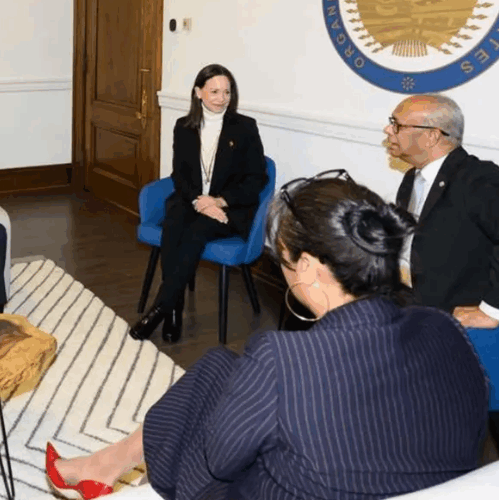 María Corina Machado calificó la reunión en la OEA de “muy productiva”