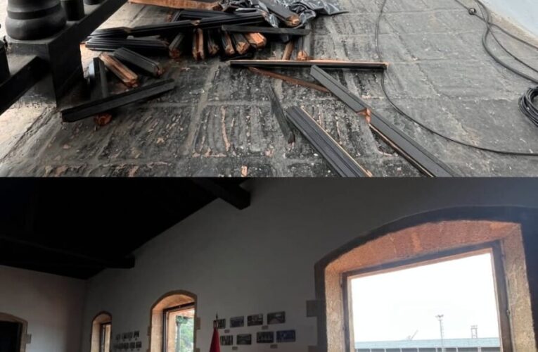 La Casa Guipuzcoana sí sufrió daños