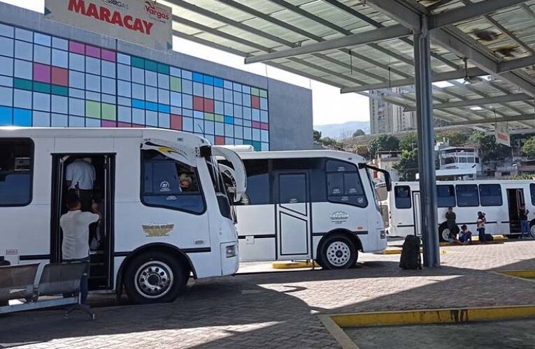 Se reanudan los viajes a Valencia y Maracay