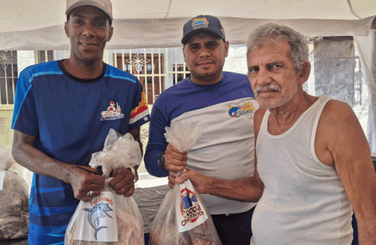 Clínica Hogar Madre Teresa recibe 10 kilos de pescado
