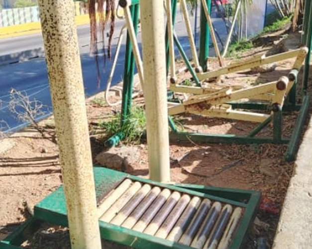 Piden recuperar parque aeróbico