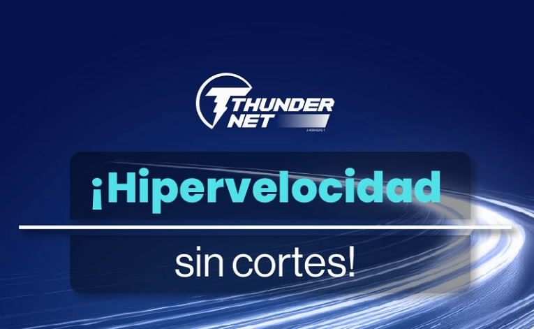 Thunder Net abrirá sus puertas con plan de internet 28 dólares