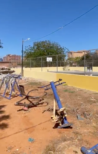 Solicitan reactivación de obra deportiva en Playa Grande