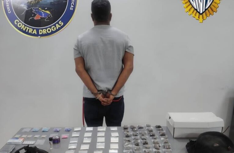 Cayó con 402 gramos de tusi