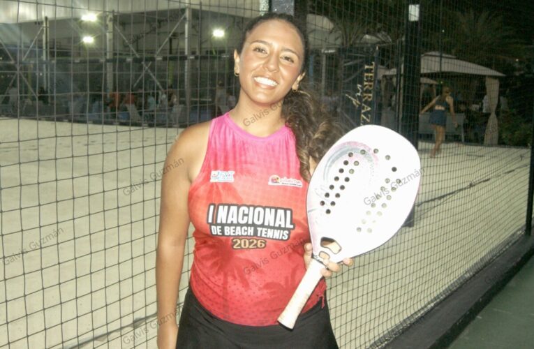 Gabriela Orfao en búsqueda del ranking profesional del Beach Tenis