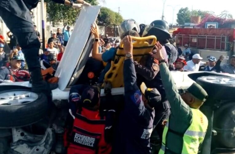 Por esquivar a peatón imprudente