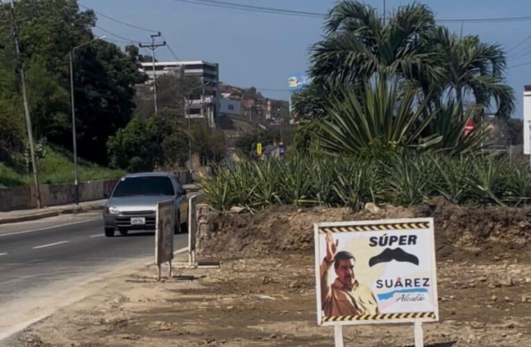 Continúan trabajos en cruce frente a bloques de La Aviación