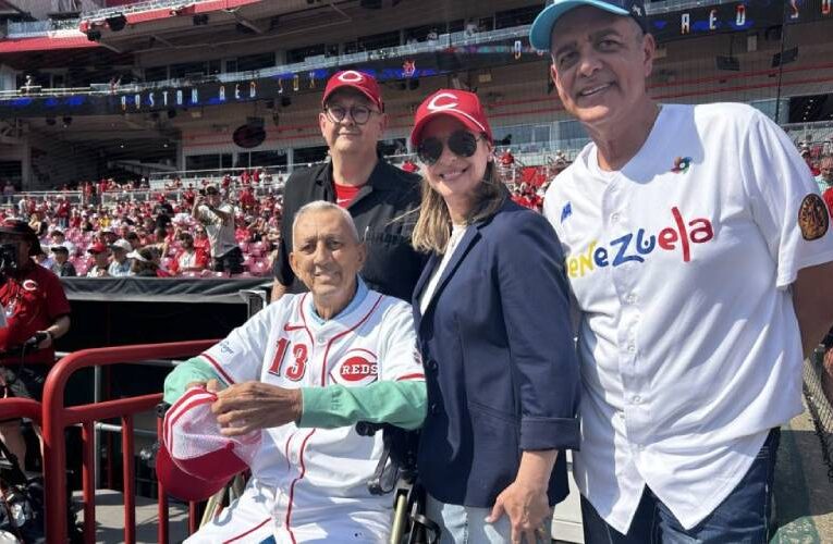 El Rey David Concepción ovacionado en Cincinnati